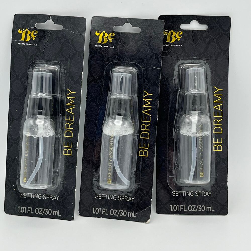 Be Beauty Essentials Be Dreamy Makeup Setting Spray 1 fl oz/30 ml each, Set of 3